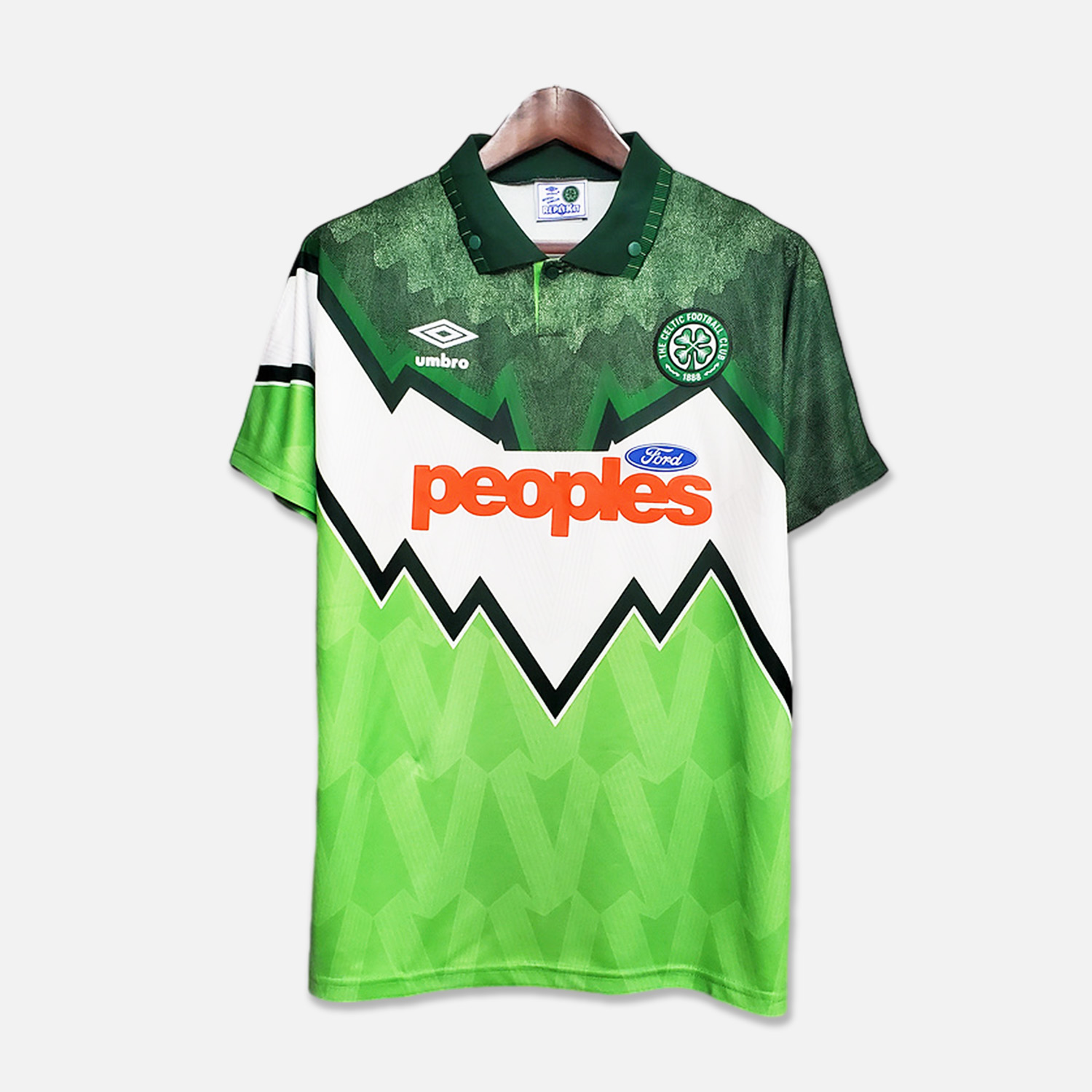 Retro Celtic 91-92 Away Stadium Jersey